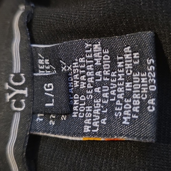 CYC 60s Retro Black And White mini  Dress. Fall/Winter. Lg - Picture 4 of 10